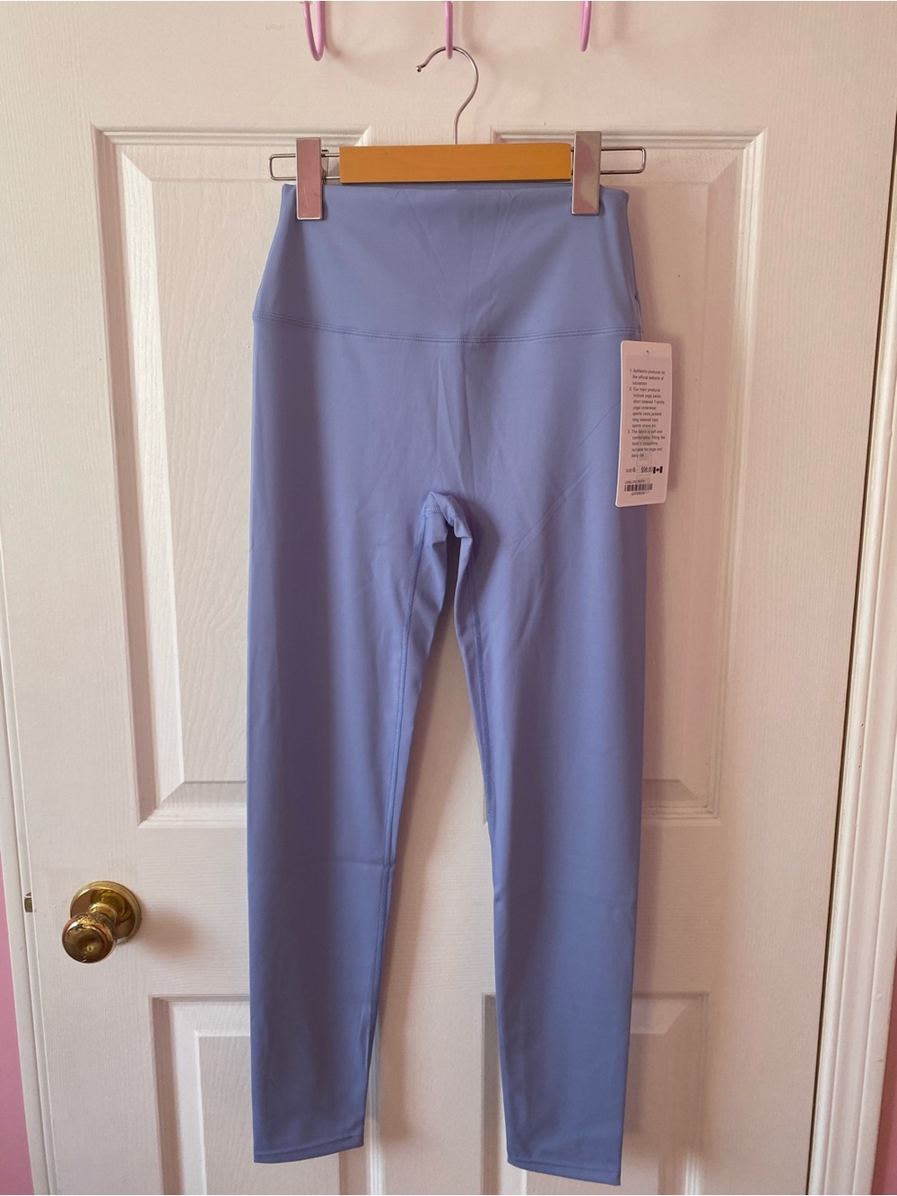 Lululemon Blue Leggings in Size 6